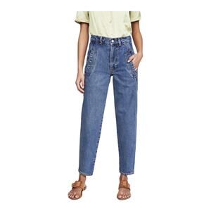 Boyish Parker Jeans City Lights Wash High Rise Rigid Slim Tapered Leg Size 26